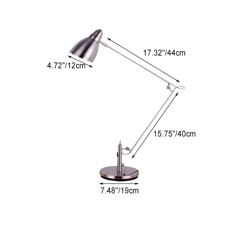 Modern Minimalist Dome Iron 1-Light Table Lamp