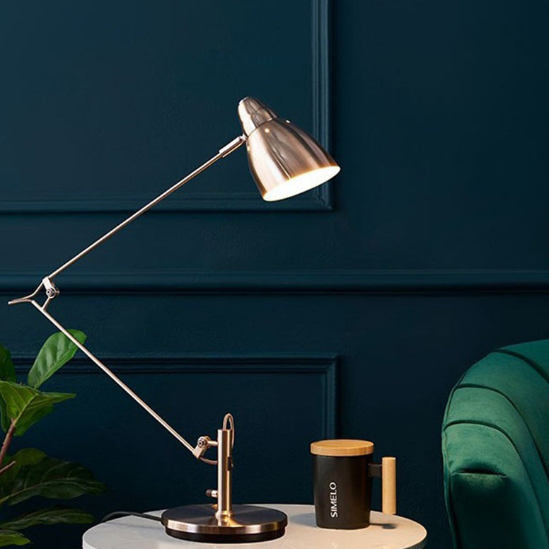 Modern Minimalist Dome Iron 1-Light Table Lamp