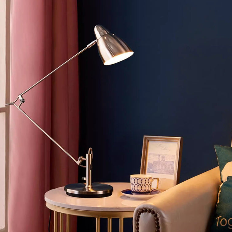 Modern Minimalist Dome Iron 1-Light Table Lamp
