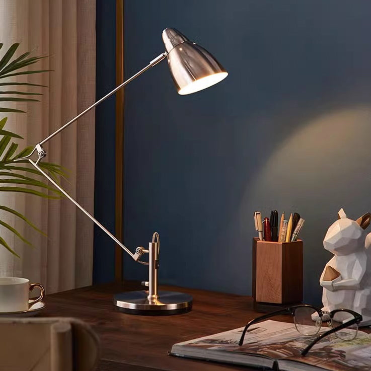 Modern Minimalist Dome Iron 1-Light Table Lamp