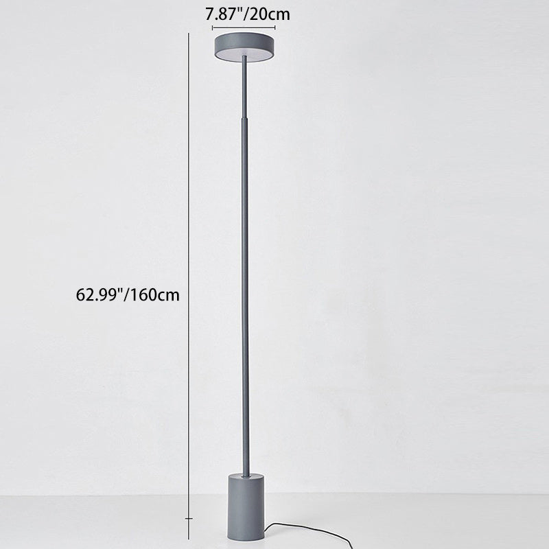 Scandinavian Black Floor Lamp