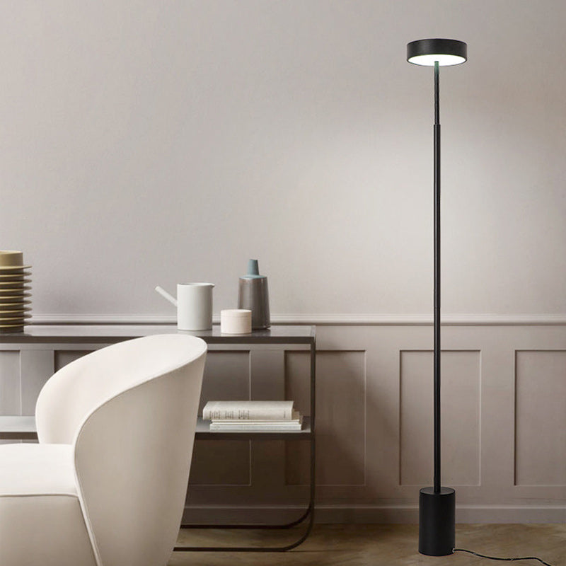 Scandinavian Black Floor Lamp
