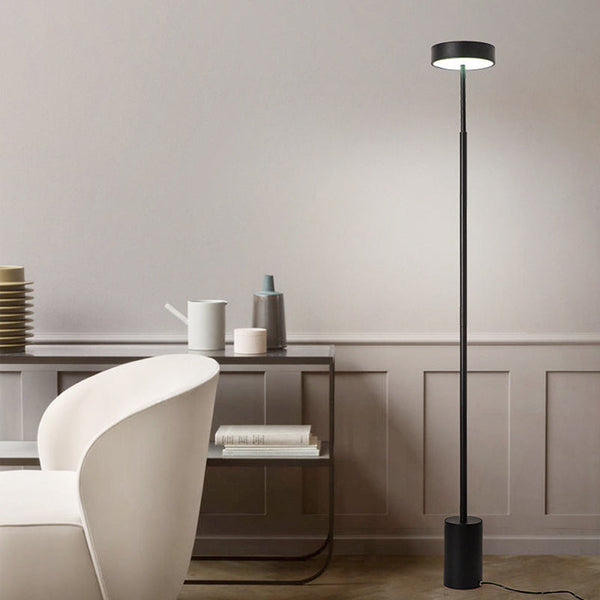 Scandinavian Black Floor Lamp