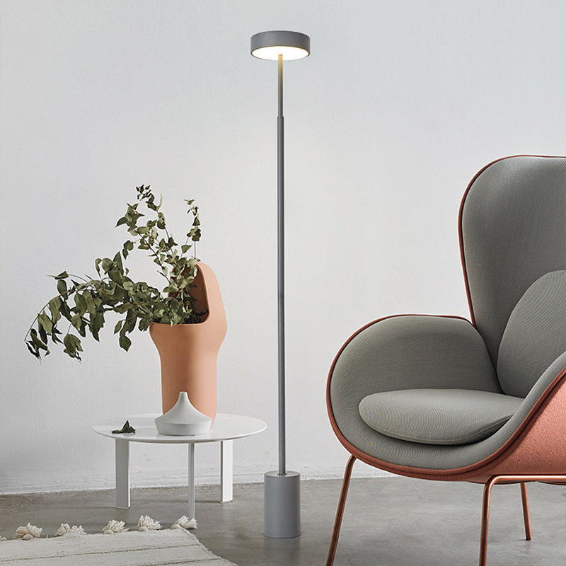 Scandinavian Black Floor Lamp