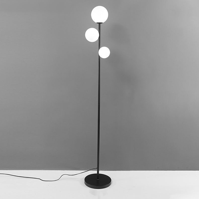 Contemporary Gold 3-Light Floor Lamp