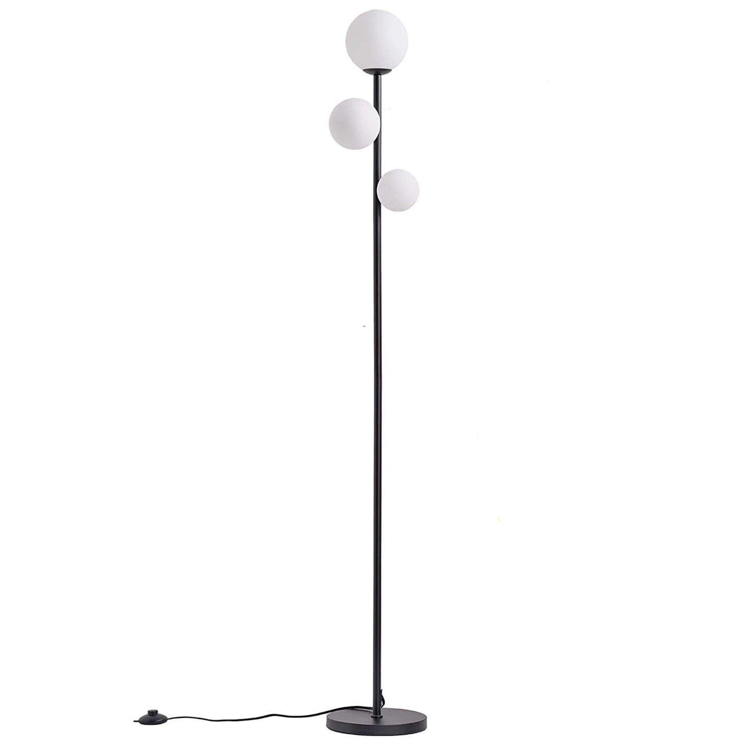 Contemporary Gold 3-Light Floor Lamp