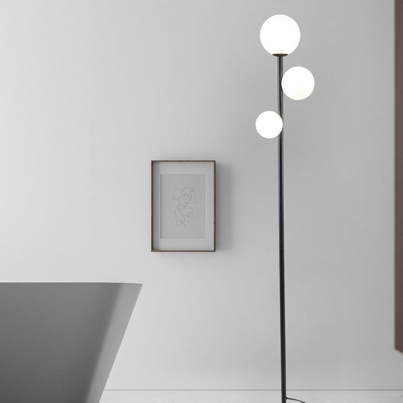 Contemporary Gold 3-Light Floor Lamp