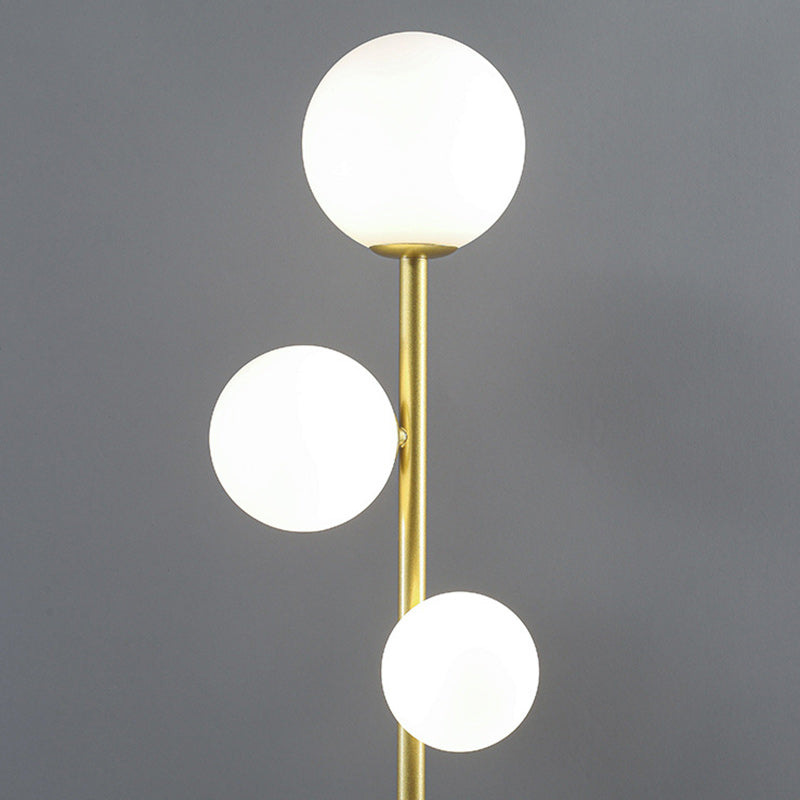 Contemporary Gold 3-Light Floor Lamp