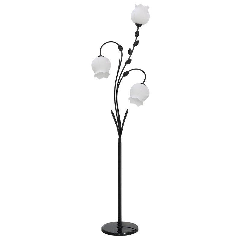 Modern Minimalist White 3-Light Floor Lamp