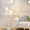 Modern Minimalist White 3-Light Floor Lamp
