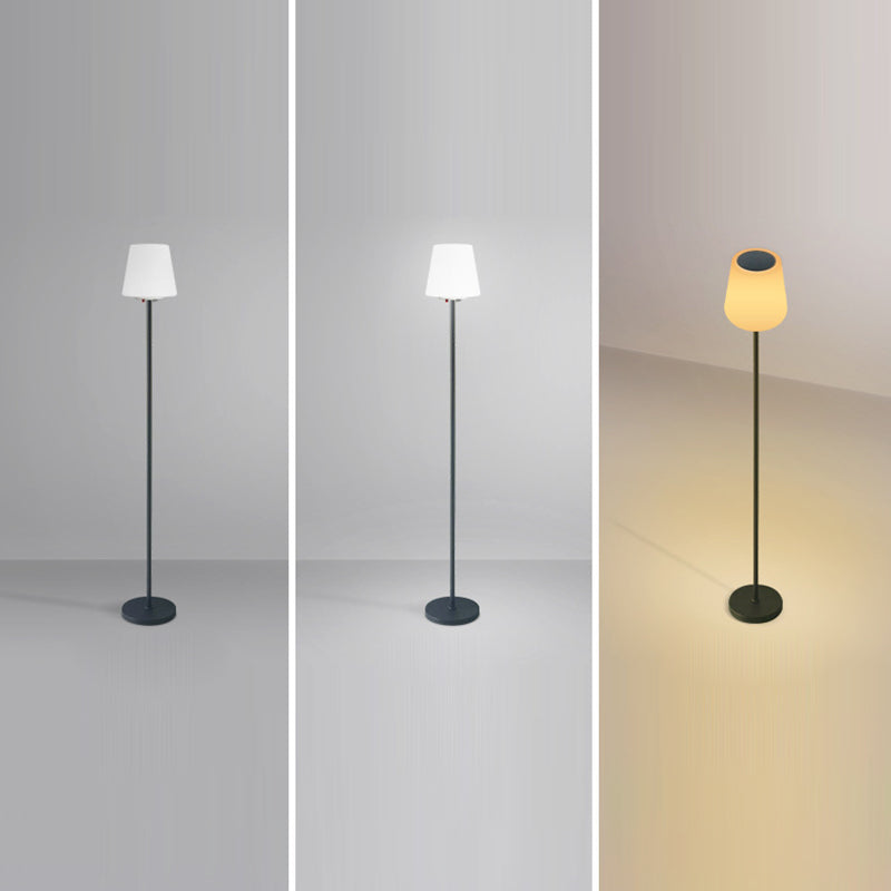 Modern Minimalist Black Outdoor Stake Light