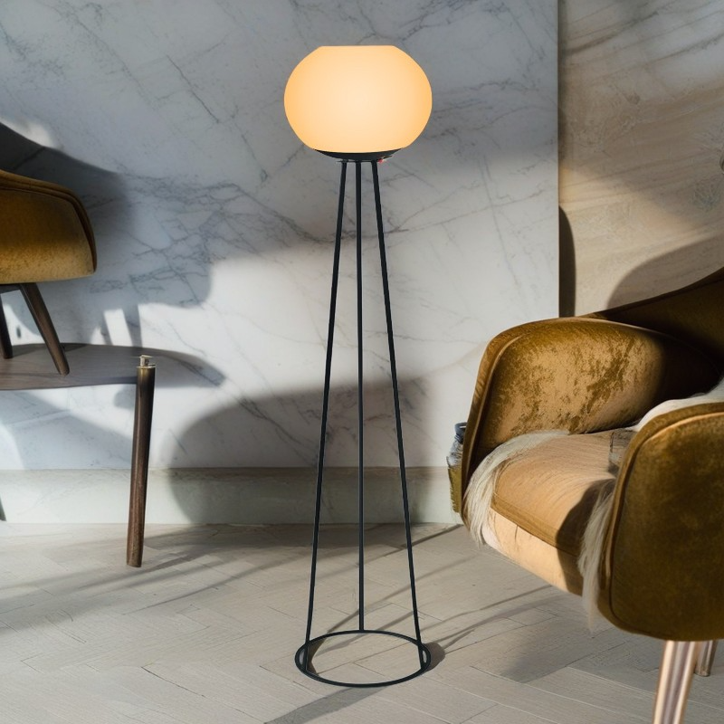 Modern Minimalist White Outdoor Stake Light