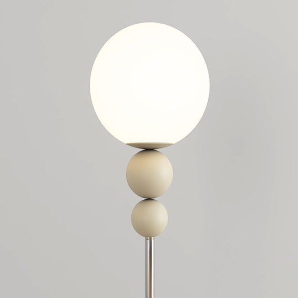 Modern Minimalist Beige Floor Lamp