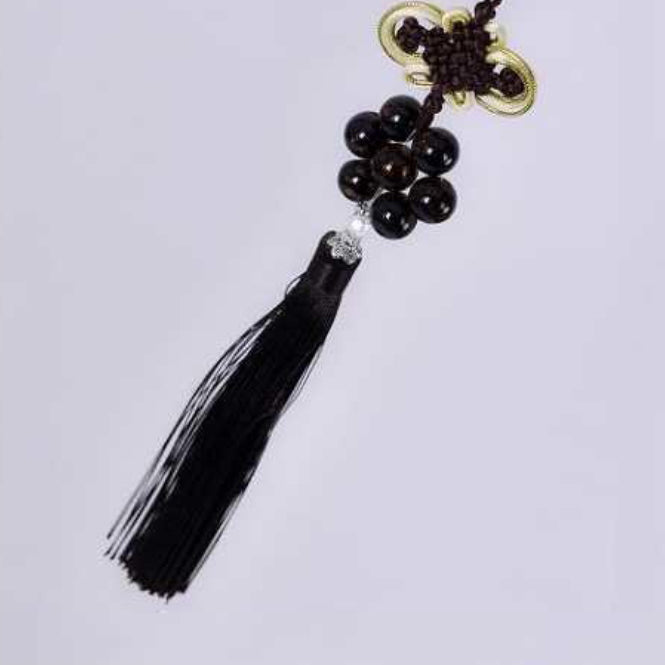 Traditional Chinese Black Floor Lamp