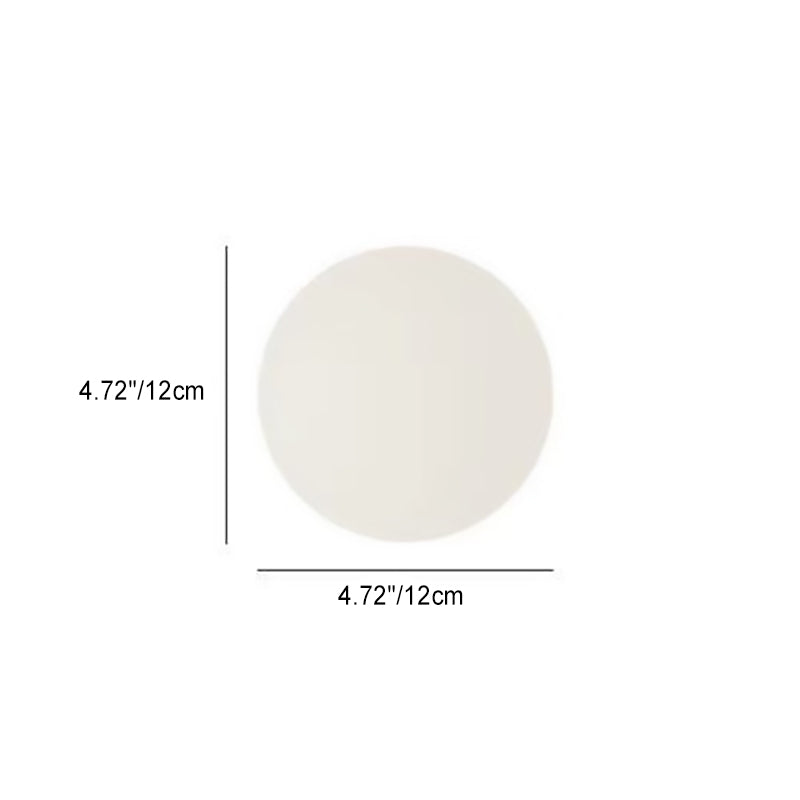 Modern Minimalist Orb Glass 1-Light Wall Sconce
