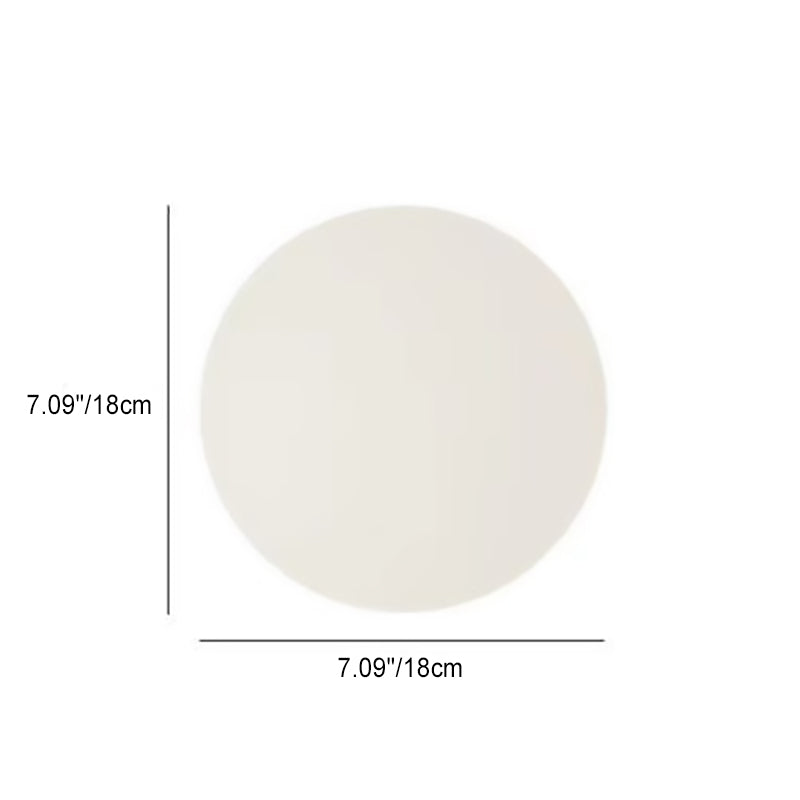 Modern Minimalist Orb Glass 1-Light Wall Sconce