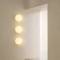 Modern Minimalist Orb Glass 1-Light Wall Sconce