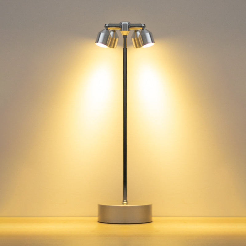Modern Minimalist Cylindrical Iron LED Table Lamp