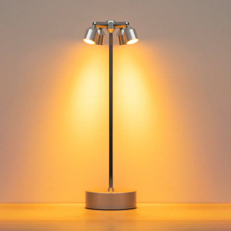 Modern Minimalist Cylindrical Iron LED Table Lamp