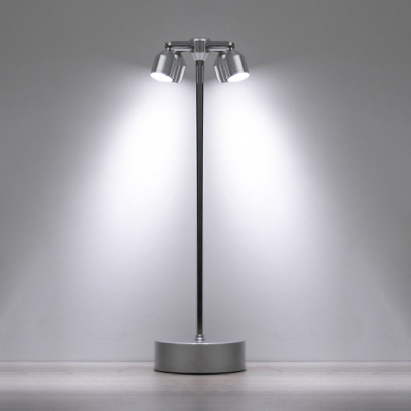 Modern Minimalist Cylindrical Iron LED Table Lamp
