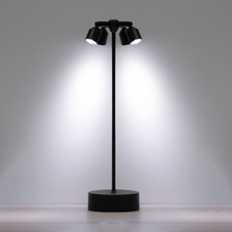 Modern Minimalist Cylindrical Iron LED Table Lamp