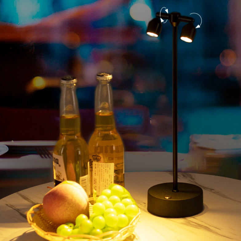 Modern Minimalist Cylindrical Iron LED Table Lamp