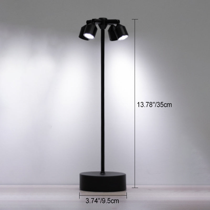 Modern Minimalist Cylindrical Iron LED Table Lamp