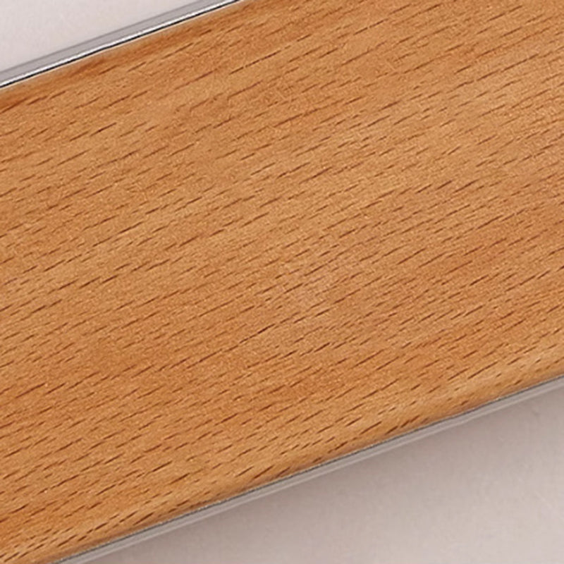 Japanese Simple Solid Wood Strip LED Wall Sconce