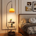 Retro Brown Floor Lamp