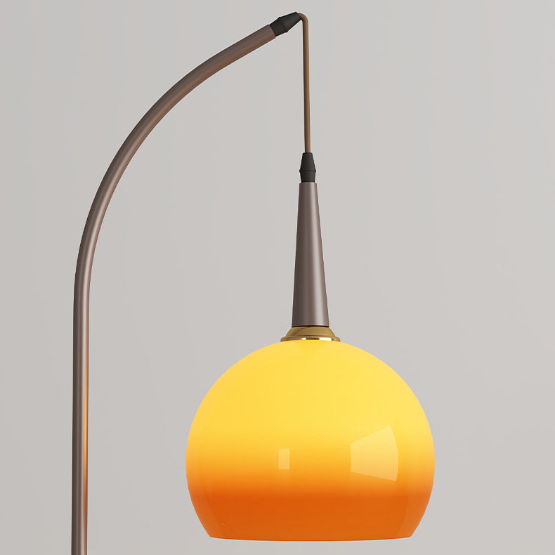 Retro Brown Floor Lamp