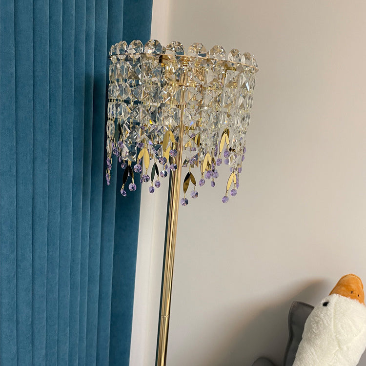 Traditional White Floor Lamp