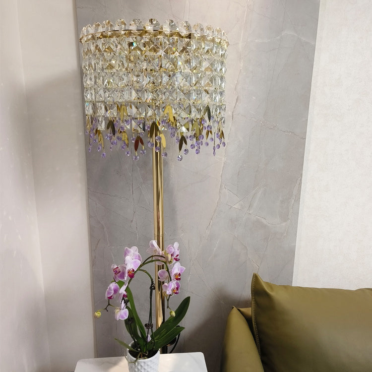 Traditional White Floor Lamp
