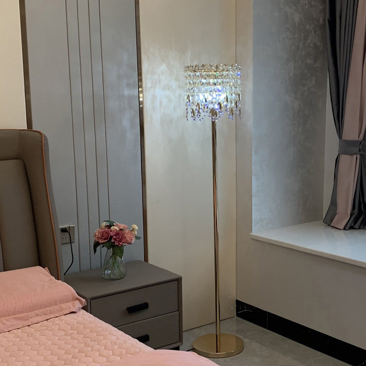 Traditional White Floor Lamp