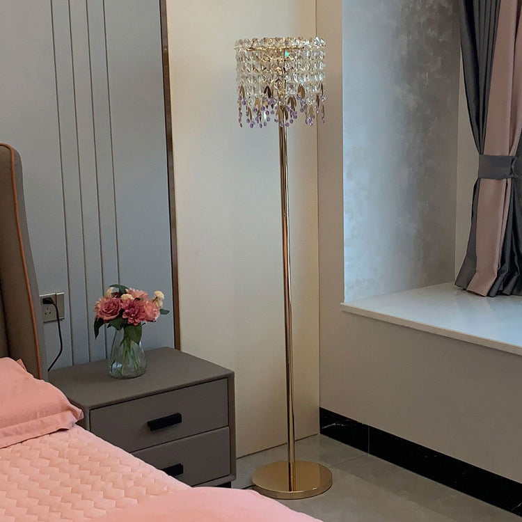 Traditional White Floor Lamp