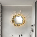 Contemporary Water Drop Stainless Steel LED Vanity Wall Sconce