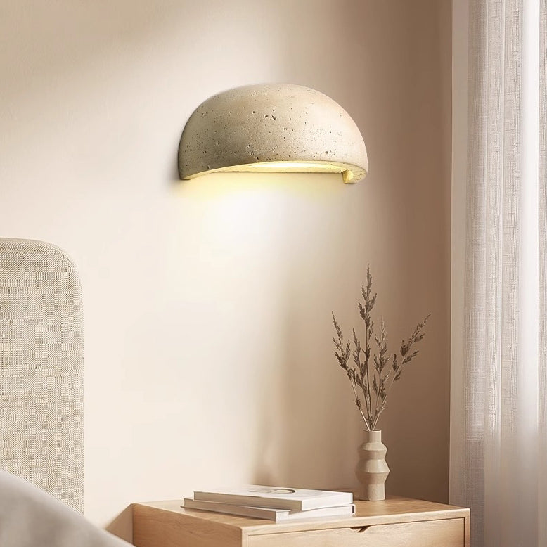 Traditional Japanese Adjustable Head Cylinder Wall Sconce