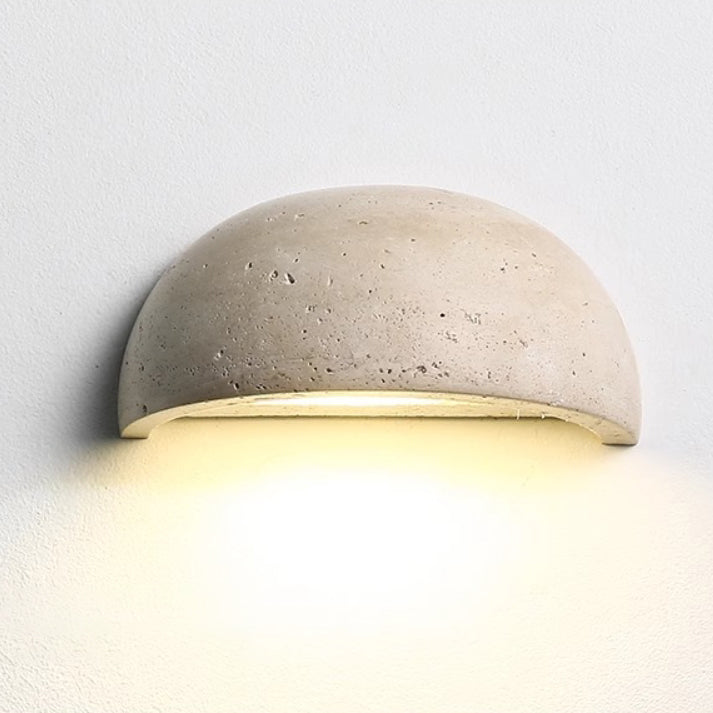 Traditional Japanese Adjustable Head Cylinder Wall Sconce