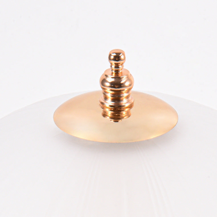 Nordic Contemporary Half-Dome Flower Globe Table Table Lamp