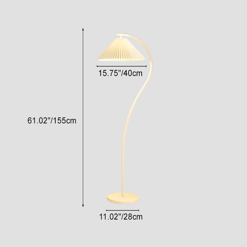 Modern Minimalist White Floor Lamp