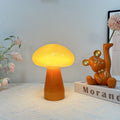 Nordic Mushroom Shape Glass USB LED Table Lamp