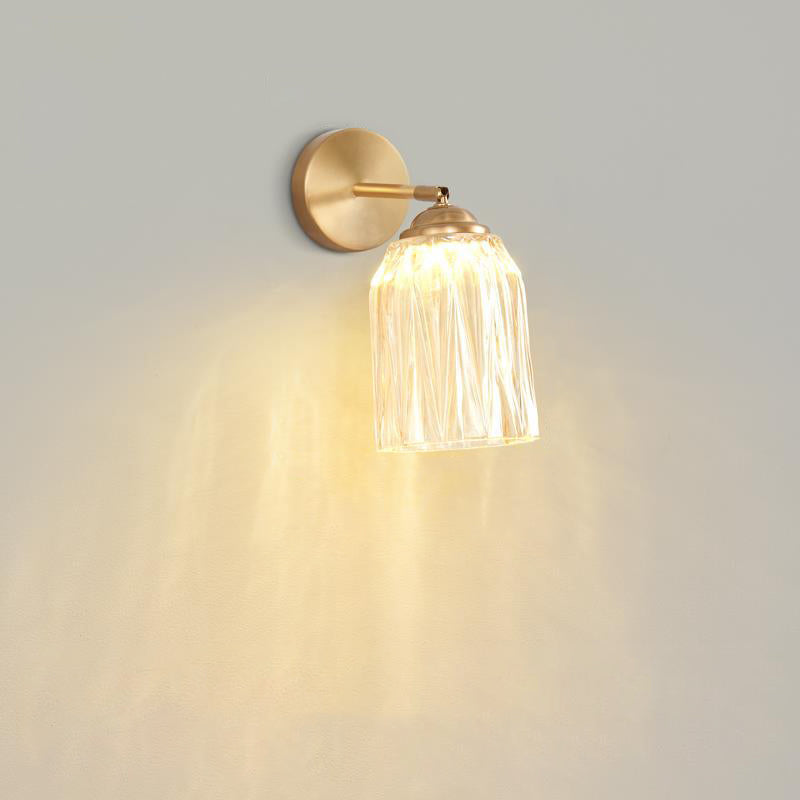 Traditional French Pull Switch Rotatable Dome Wall Sconce