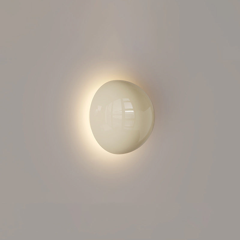 Modern Minimalist Iron Round Ambiance LED Wall Sconce