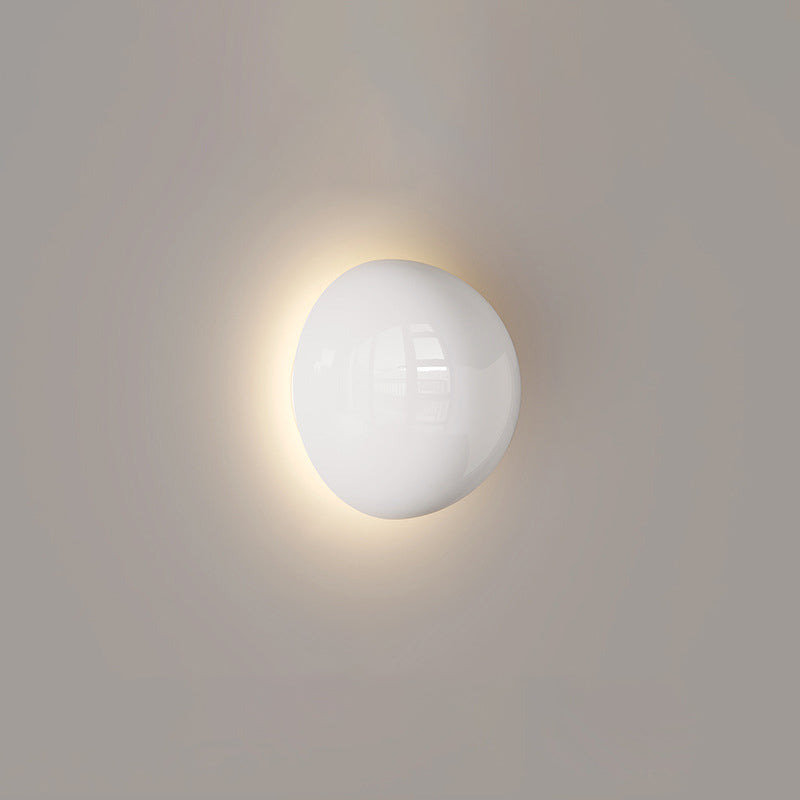 Modern Minimalist Iron Round Ambiance LED Wall Sconce
