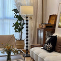 Vintage White Floor Lamp
