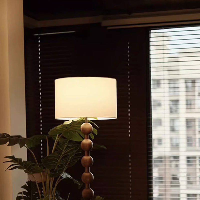 Vintage White Floor Lamp