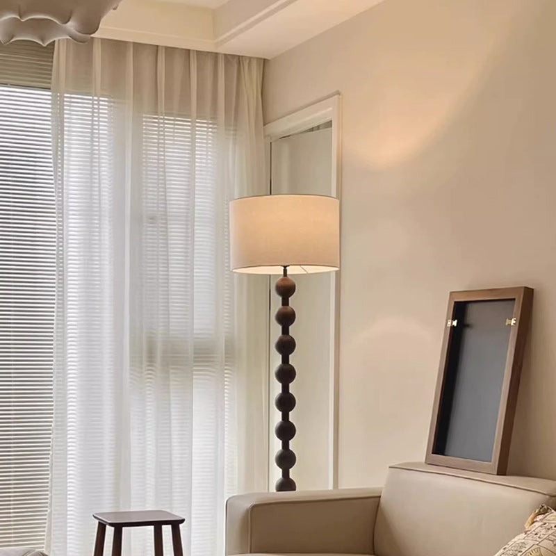 Vintage White Floor Lamp