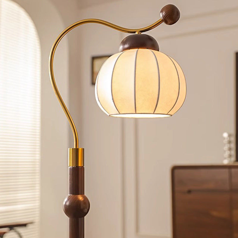 Vintage Black Floor Lamp