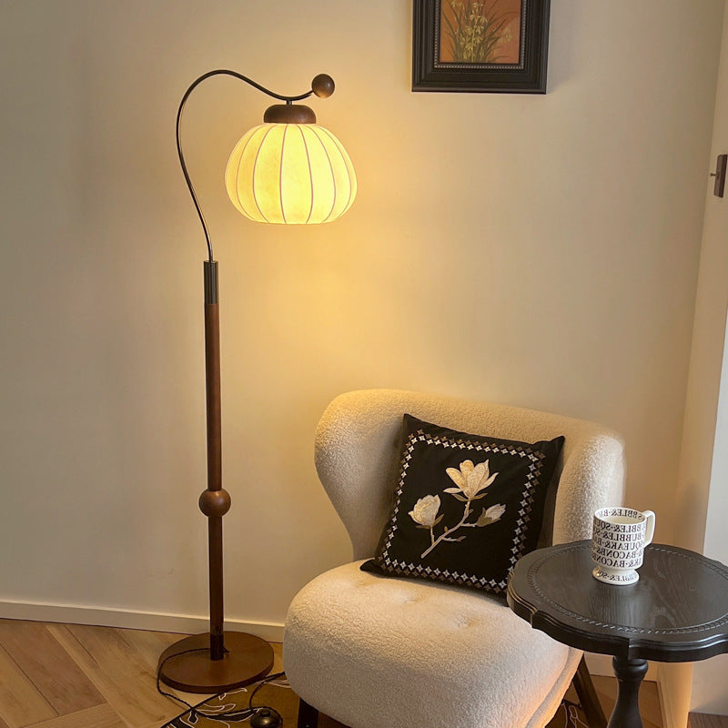 Vintage Black Floor Lamp
