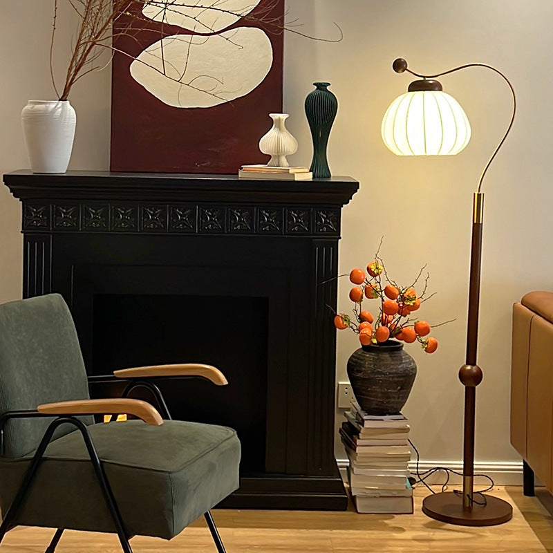 Vintage Black Floor Lamp