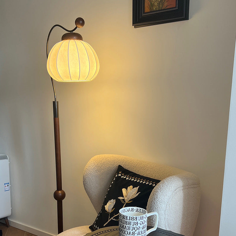 Vintage Black Floor Lamp